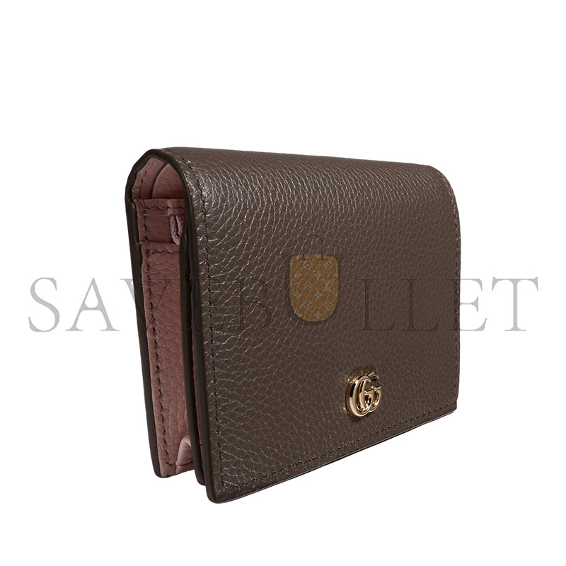 GUCCI BI-COLOR GG MARMONT SMALL WALLET 841358 (11*8.5*3cm)